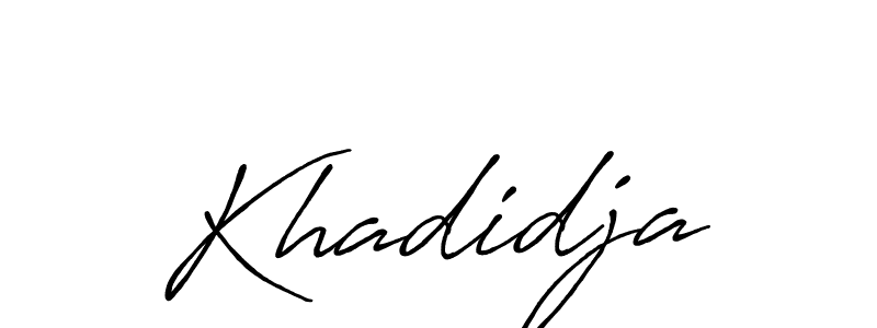 Antro_Vectra_Bolder is a professional signature style that is perfect for those who want to add a touch of class to their signature. It is also a great choice for those who want to make their signature more unique. Get Khadidja name to fancy signature for free. Khadidja signature style 7 images and pictures png