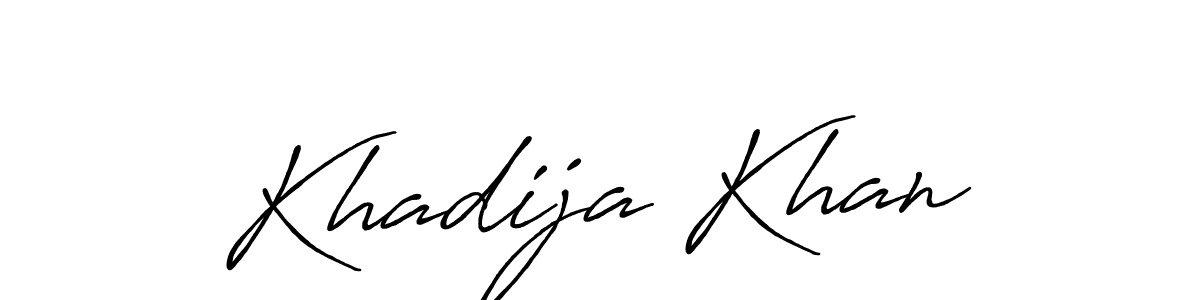 You should practise on your own different ways (Antro_Vectra_Bolder) to write your name (Khadija Khan) in signature. don't let someone else do it for you. Khadija Khan signature style 7 images and pictures png