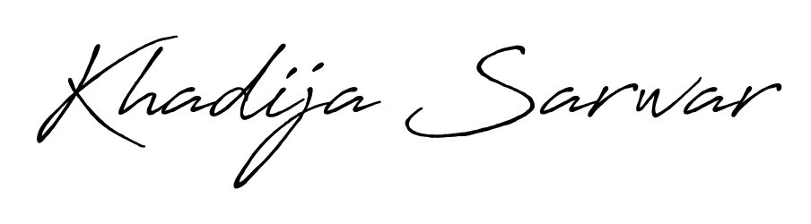 The Antro_Vectra_Bolder font gives name Khadija Sarwar a signature that looks effortless yet distinguished. Download high-res PNG instantly. Khadija Sarwar signature style 7 images and pictures png