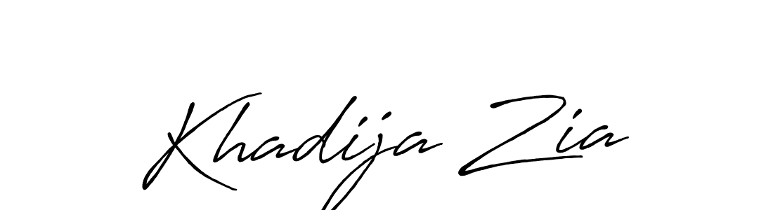 The best way (Antro_Vectra_Bolder) to make a short signature is to pick only two or three words in your name. The name Khadija Zia include a total of six letters. For converting this name. Khadija Zia signature style 7 images and pictures png