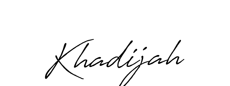 It looks lik you need a new signature style for name Khadijah. Design unique handwritten (Antro_Vectra_Bolder) signature with our free signature maker in just a few clicks. Khadijah signature style 7 images and pictures png