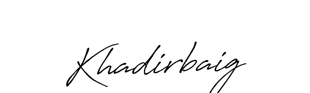 Similarly Antro_Vectra_Bolder is the best handwritten signature design. Signature creator online .You can use it as an online autograph creator for name Khadirbaig. Khadirbaig signature style 7 images and pictures png