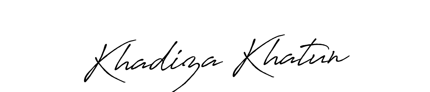 Similarly Antro_Vectra_Bolder is the best handwritten signature design. Signature creator online .You can use it as an online autograph creator for name Khadiza Khatun. Khadiza Khatun signature style 7 images and pictures png