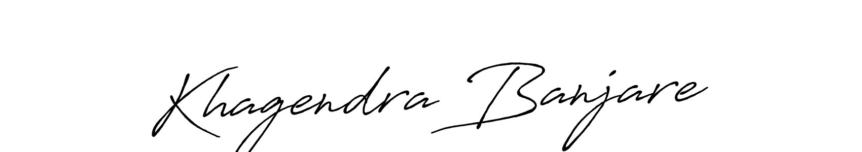 Make a beautiful signature design for name Khagendra Banjare. Use this online signature maker to create a handwritten signature for free. Khagendra Banjare signature style 7 images and pictures png