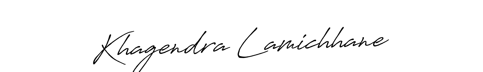 Similarly Antro_Vectra_Bolder is the best handwritten signature design. Signature creator online .You can use it as an online autograph creator for name Khagendra Lamichhane. Khagendra Lamichhane signature style 7 images and pictures png