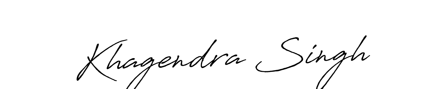 Similarly Antro_Vectra_Bolder is the best handwritten signature design. Signature creator online .You can use it as an online autograph creator for name Khagendra Singh. Khagendra Singh signature style 7 images and pictures png