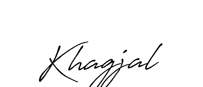 How to Draw Khagjal signature style? Antro_Vectra_Bolder is a latest design signature styles for name Khagjal. Khagjal signature style 7 images and pictures png