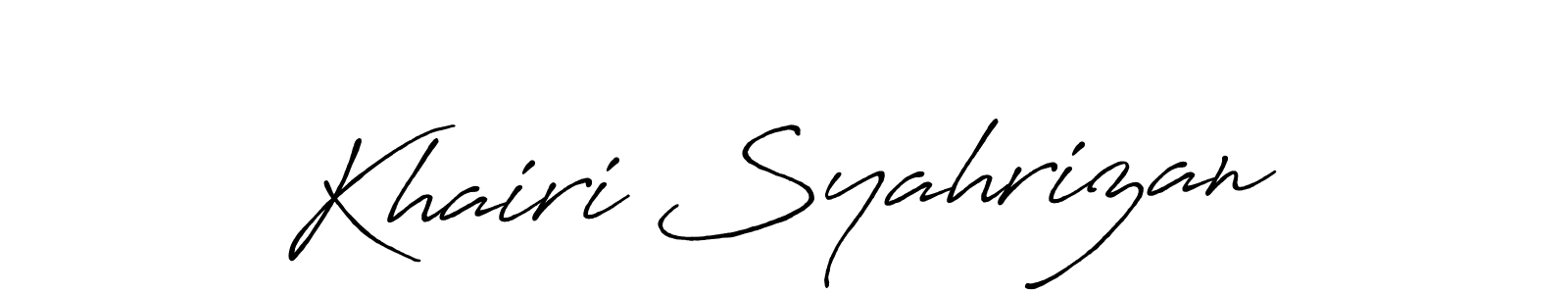 Check out images of Autograph of Khairi Syahrizan name. Actor Khairi Syahrizan Signature Style. Antro_Vectra_Bolder is a professional sign style online. Khairi Syahrizan signature style 7 images and pictures png