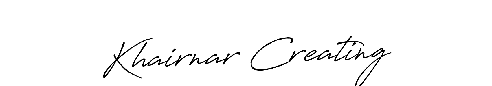 Also You can easily find your signature by using the search form. We will create Khairnar Creating name handwritten signature images for you free of cost using Antro_Vectra_Bolder sign style. Khairnar Creating signature style 7 images and pictures png