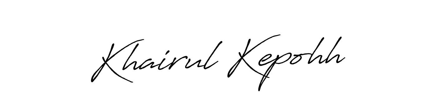 This is the best signature style for the Khairul Kepohh name. Also you like these signature font (Antro_Vectra_Bolder). Mix name signature. Khairul Kepohh signature style 7 images and pictures png