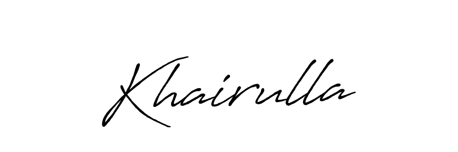 Once you've used our free online signature maker to create your best signature Antro_Vectra_Bolder style, it's time to enjoy all of the benefits that Khairulla name signing documents. Khairulla signature style 7 images and pictures png