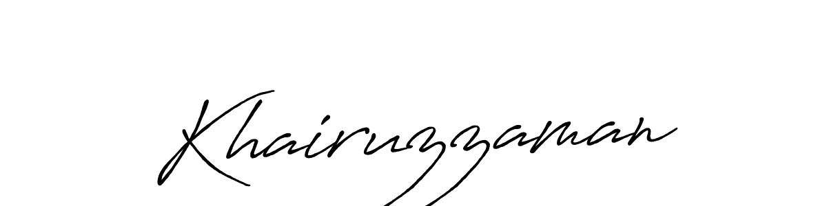 How to Draw Khairuzzaman signature style? Antro_Vectra_Bolder is a latest design signature styles for name Khairuzzaman. Khairuzzaman signature style 7 images and pictures png