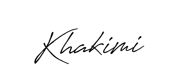 Similarly Antro_Vectra_Bolder is the best handwritten signature design. Signature creator online .You can use it as an online autograph creator for name Khakimi. Khakimi signature style 7 images and pictures png