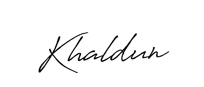 if you are searching for the best signature style for your name Khaldun. so please give up your signature search. here we have designed multiple signature styles  using Antro_Vectra_Bolder. Khaldun signature style 7 images and pictures png