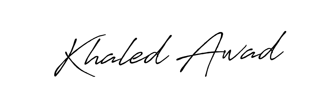 You should practise on your own different ways (Antro_Vectra_Bolder) to write your name (Khaled Awad) in signature. don't let someone else do it for you. Khaled Awad signature style 7 images and pictures png