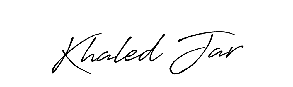 Best and Professional Signature Style for Khaled Jar. Antro_Vectra_Bolder Best Signature Style Collection. Khaled Jar signature style 7 images and pictures png