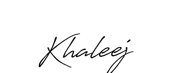Once you've used our free online signature maker to create your best signature Antro_Vectra_Bolder style, it's time to enjoy all of the benefits that Khaleej name signing documents. Khaleej signature style 7 images and pictures png