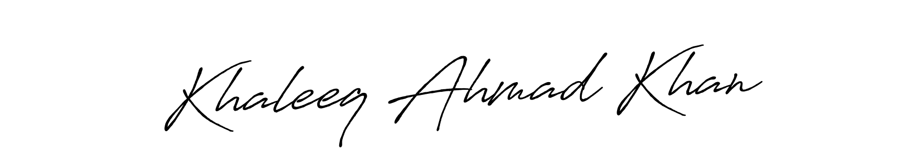 Here are the top 10 professional signature styles for the name Khaleeq Ahmad Khan. These are the best autograph styles you can use for your name. Khaleeq Ahmad Khan signature style 7 images and pictures png