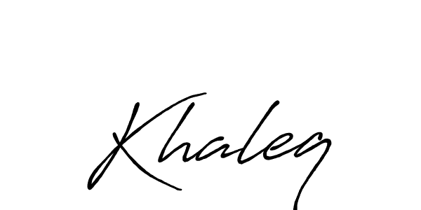 You can use this online signature creator to create a handwritten signature for the name Khaleq. This is the best online autograph maker. Khaleq signature style 7 images and pictures png