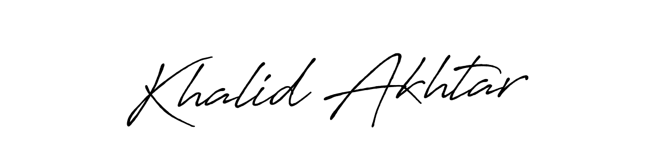 Here are the top 10 professional signature styles for the name Khalid Akhtar. These are the best autograph styles you can use for your name. Khalid Akhtar signature style 7 images and pictures png