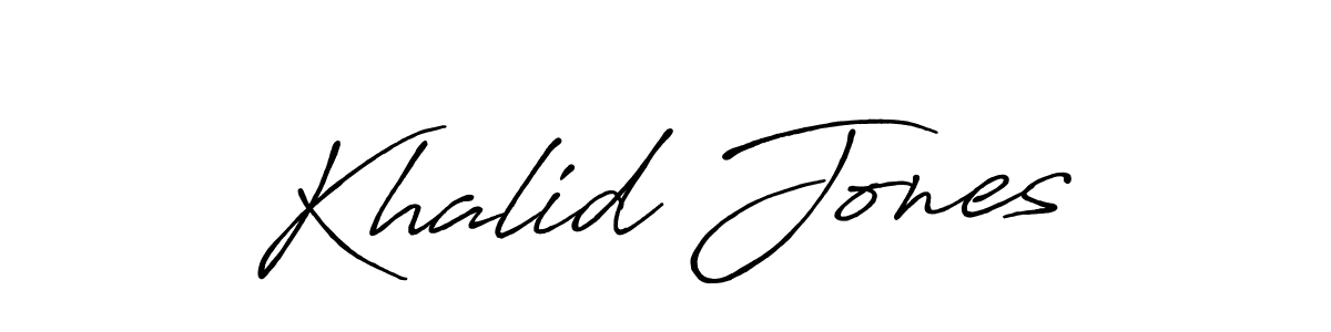 How to Draw Khalid Jones signature style? Antro_Vectra_Bolder is a latest design signature styles for name Khalid Jones. Khalid Jones signature style 7 images and pictures png