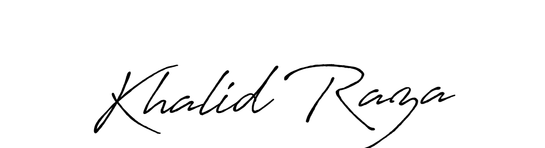 The best way (Antro_Vectra_Bolder) to make a short signature is to pick only two or three words in your name. The name Khalid Raza include a total of six letters. For converting this name. Khalid Raza signature style 7 images and pictures png