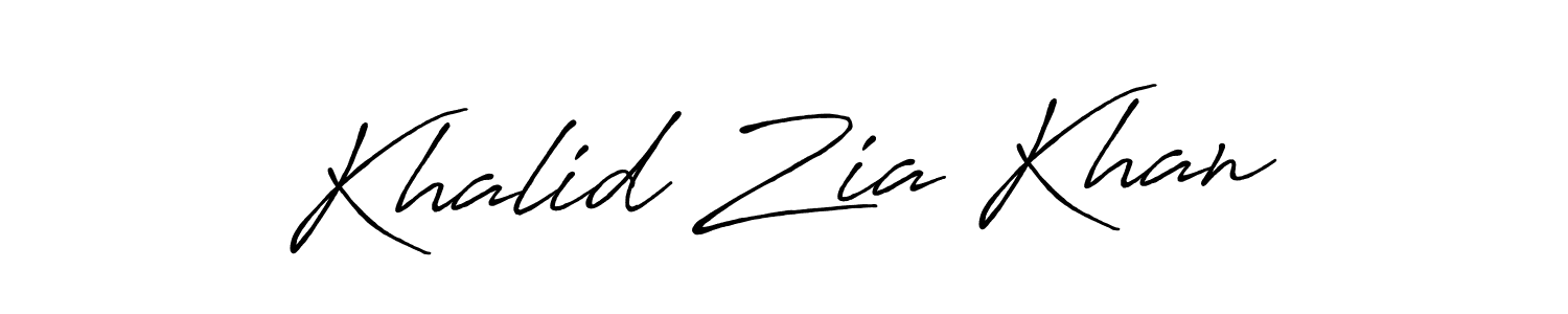 Similarly Antro_Vectra_Bolder is the best handwritten signature design. Signature creator online .You can use it as an online autograph creator for name Khalid Zia Khan. Khalid Zia Khan signature style 7 images and pictures png