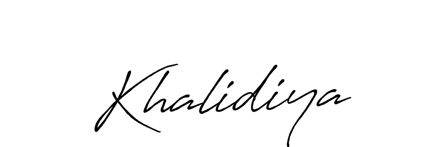 This is the best signature style for the Khalidiya name. Also you like these signature font (Antro_Vectra_Bolder). Mix name signature. Khalidiya signature style 7 images and pictures png