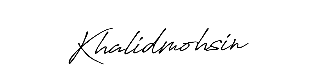 Best and Professional Signature Style for Khalidmohsin. Antro_Vectra_Bolder Best Signature Style Collection. Khalidmohsin signature style 7 images and pictures png