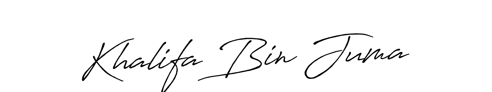 Similarly Antro_Vectra_Bolder is the best handwritten signature design. Signature creator online .You can use it as an online autograph creator for name Khalifa Bin Juma. Khalifa Bin Juma signature style 7 images and pictures png