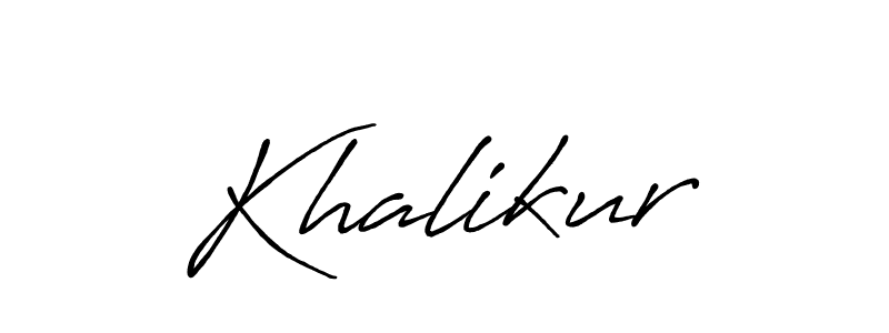 How to Draw Khalikur signature style? Antro_Vectra_Bolder is a latest design signature styles for name Khalikur. Khalikur signature style 7 images and pictures png