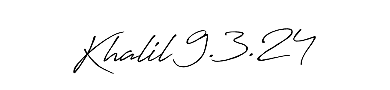 Once you've used our free online signature maker to create your best signature Antro_Vectra_Bolder style, it's time to enjoy all of the benefits that Khalil 9.3.24 name signing documents. Khalil 9.3.24 signature style 7 images and pictures png