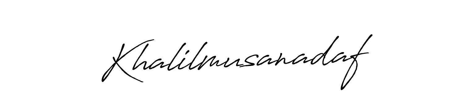 Make a short Khalilmusanadaf signature style. Manage your documents anywhere anytime using Antro_Vectra_Bolder. Create and add eSignatures, submit forms, share and send files easily. Khalilmusanadaf signature style 7 images and pictures png