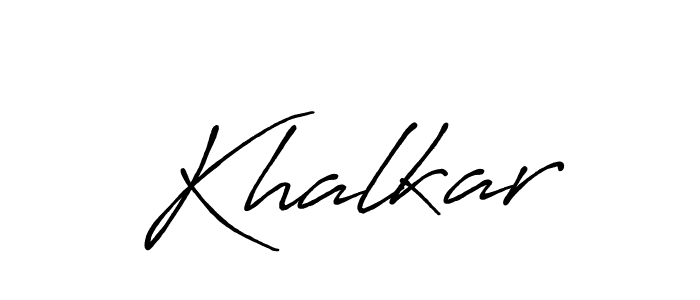 Similarly Antro_Vectra_Bolder is the best handwritten signature design. Signature creator online .You can use it as an online autograph creator for name Khalkar. Khalkar signature style 7 images and pictures png
