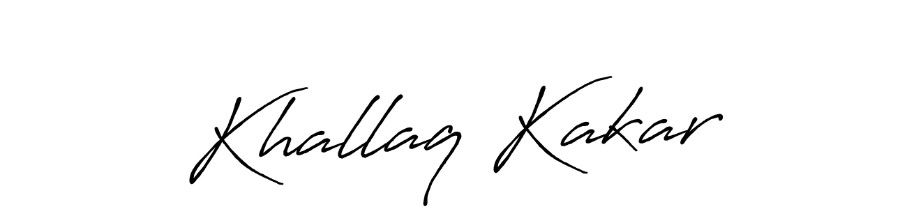See photos of Khallaq Kakar official signature by Spectra . Check more albums & portfolios. Read reviews & check more about Antro_Vectra_Bolder font. Khallaq Kakar signature style 7 images and pictures png