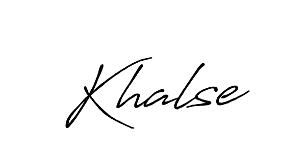 It looks lik you need a new signature style for name Khalse. Design unique handwritten (Antro_Vectra_Bolder) signature with our free signature maker in just a few clicks. Khalse signature style 7 images and pictures png