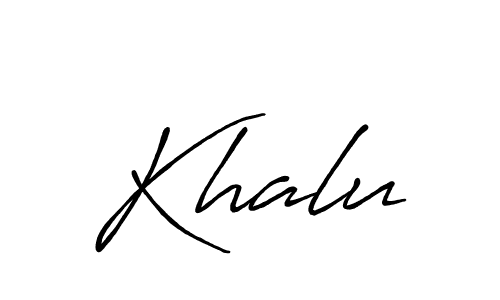 Antro_Vectra_Bolder is a professional signature style that is perfect for those who want to add a touch of class to their signature. It is also a great choice for those who want to make their signature more unique. Get Khalu name to fancy signature for free. Khalu signature style 7 images and pictures png
