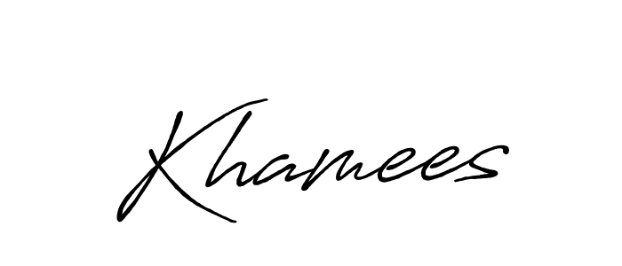 How to Draw Khamees signature style? Antro_Vectra_Bolder is a latest design signature styles for name Khamees. Khamees signature style 7 images and pictures png