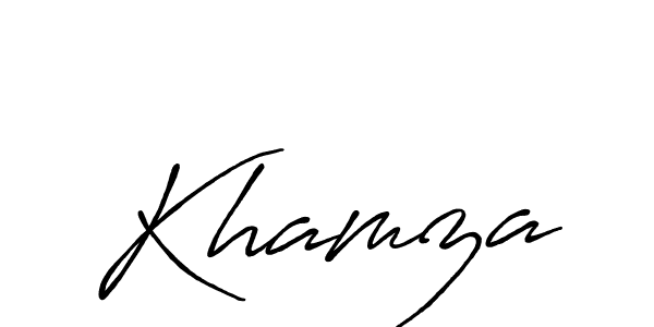 See photos of Khamza official signature by Spectra . Check more albums & portfolios. Read reviews & check more about Antro_Vectra_Bolder font. Khamza signature style 7 images and pictures png