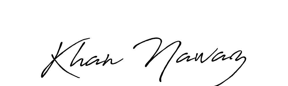 Similarly Antro_Vectra_Bolder is the best handwritten signature design. Signature creator online .You can use it as an online autograph creator for name Khan Nawaz. Khan Nawaz signature style 7 images and pictures png