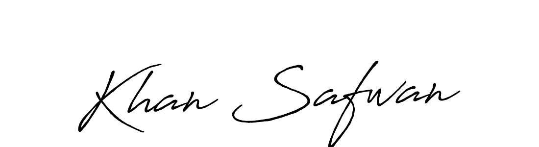 Also we have Khan Safwan name is the best signature style. Create professional handwritten signature collection using Antro_Vectra_Bolder autograph style. Khan Safwan signature style 7 images and pictures png