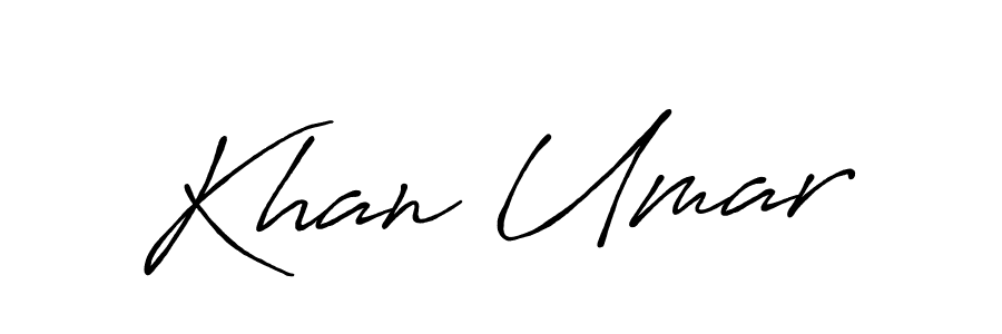 Also You can easily find your signature by using the search form. We will create Khan Umar name handwritten signature images for you free of cost using Antro_Vectra_Bolder sign style. Khan Umar signature style 7 images and pictures png