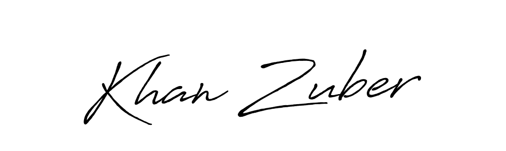 Best and Professional Signature Style for Khan Zuber. Antro_Vectra_Bolder Best Signature Style Collection. Khan Zuber signature style 7 images and pictures png