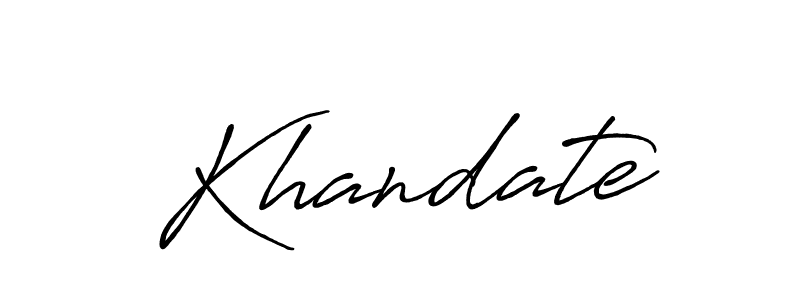 It looks lik you need a new signature style for name Khandate. Design unique handwritten (Antro_Vectra_Bolder) signature with our free signature maker in just a few clicks. Khandate signature style 7 images and pictures png