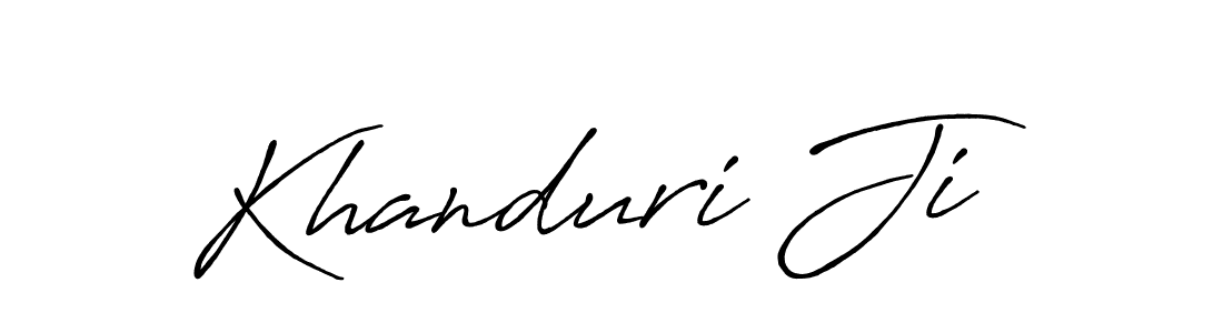 You can use this online signature creator to create a handwritten signature for the name Khanduri Ji. This is the best online autograph maker. Khanduri Ji signature style 7 images and pictures png