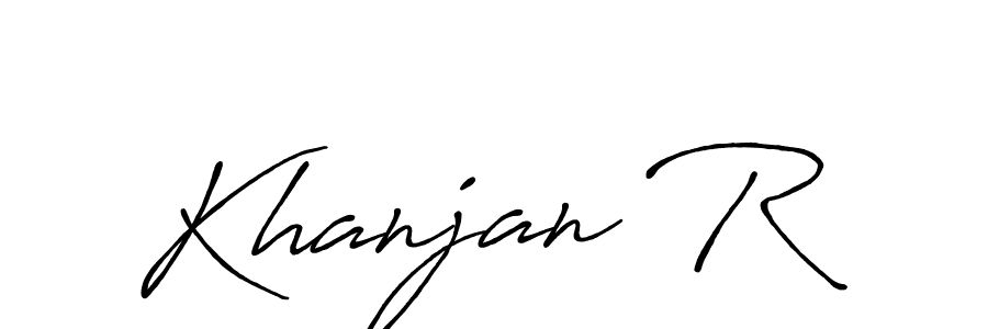 Check out images of Autograph of Khanjan R name. Actor Khanjan R Signature Style. Antro_Vectra_Bolder is a professional sign style online. Khanjan R signature style 7 images and pictures png