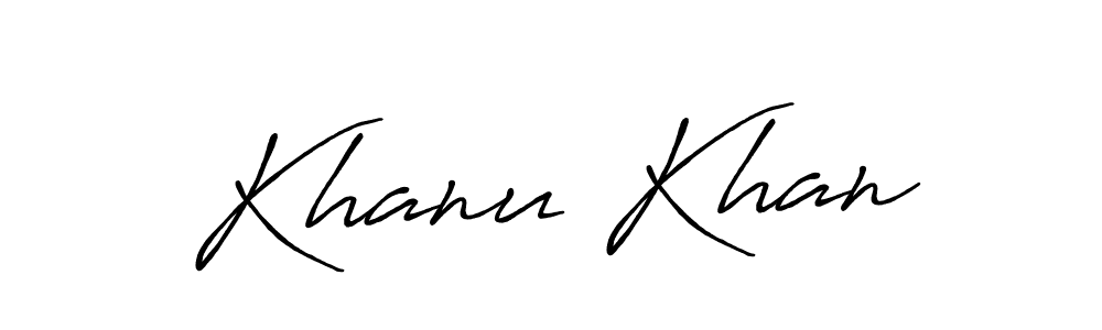 Make a beautiful signature design for name Khanu Khan. Use this online signature maker to create a handwritten signature for free. Khanu Khan signature style 7 images and pictures png