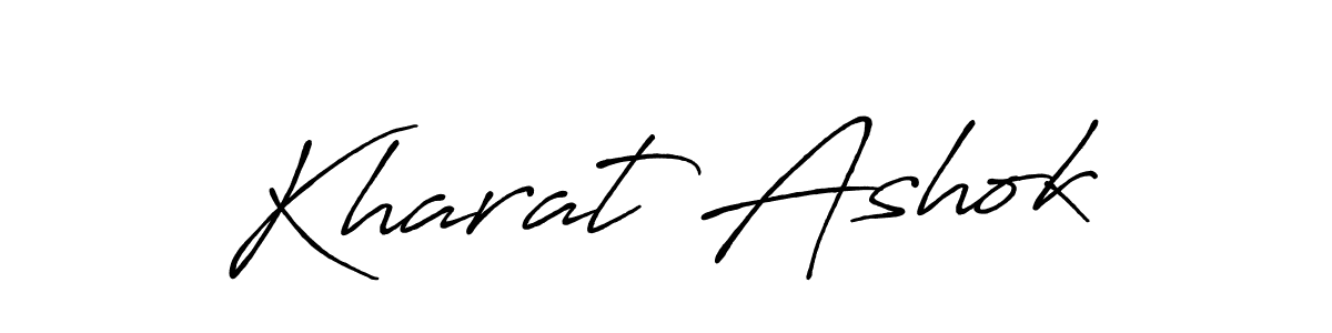 How to make Kharat Ashok signature? Antro_Vectra_Bolder is a professional autograph style. Create handwritten signature for Kharat Ashok name. Kharat Ashok signature style 7 images and pictures png