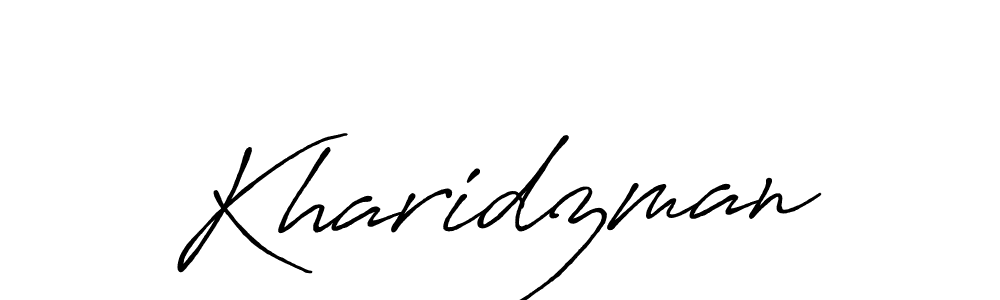 Also we have Kharidzman name is the best signature style. Create professional handwritten signature collection using Antro_Vectra_Bolder autograph style. Kharidzman signature style 7 images and pictures png