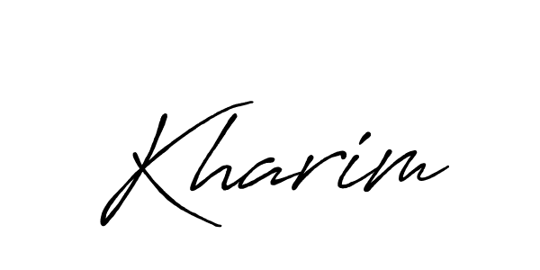 Antro_Vectra_Bolder is a professional signature style that is perfect for those who want to add a touch of class to their signature. It is also a great choice for those who want to make their signature more unique. Get Kharim name to fancy signature for free. Kharim signature style 7 images and pictures png